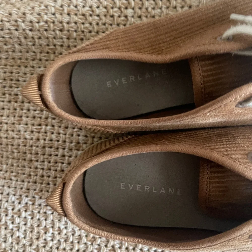 Everlane the Forever Sneaker - toasted coconut woman’s size 8